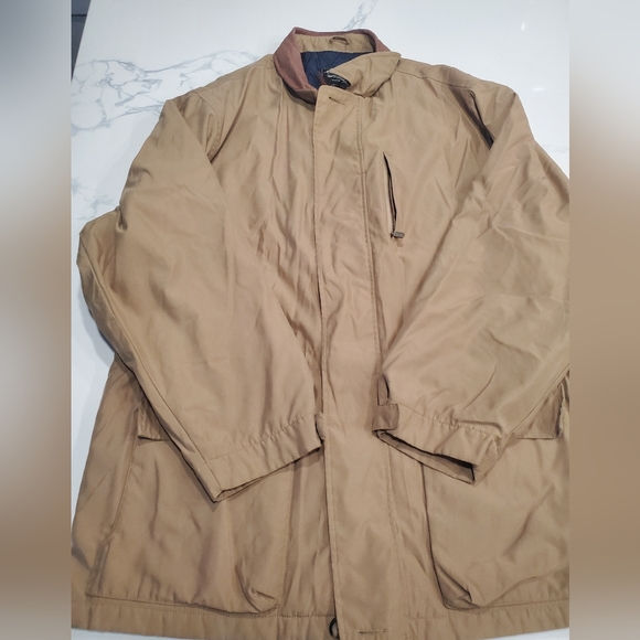 Eddie bauer quilted lined hunting jacket XL - Picture 2 of 5